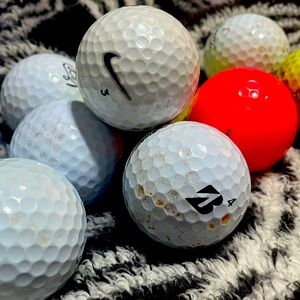 10 pack of golf balls not all same brand you can customize order